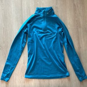 Nike Dri Fit Pro Combat Mockneck Fleece Lined Quarter Zip Jacket